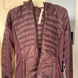 Lulemon hybrid running coat size 6